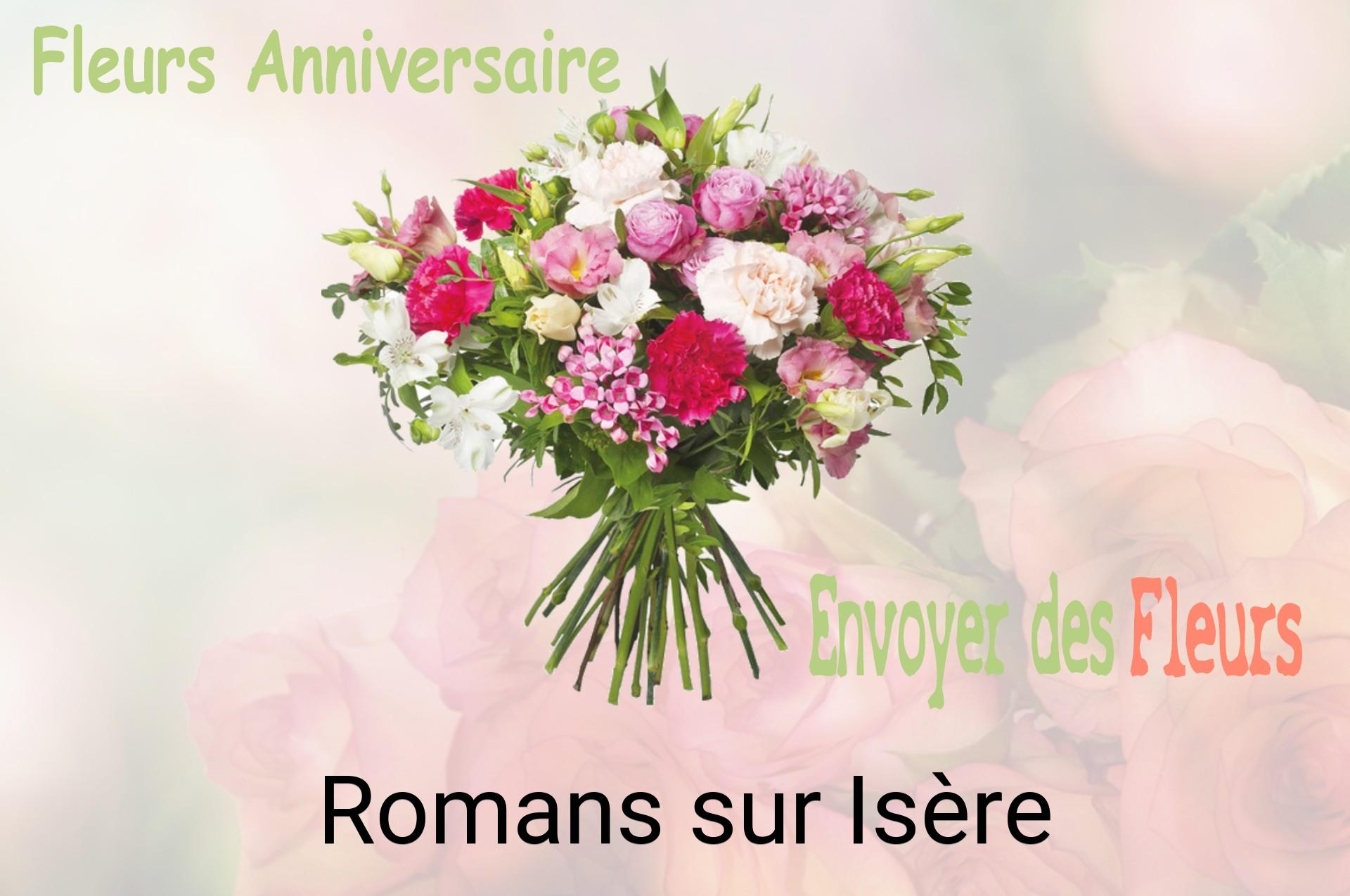 Bouquet de fleurs d’anniversaire livré à Romans-sur-Isère