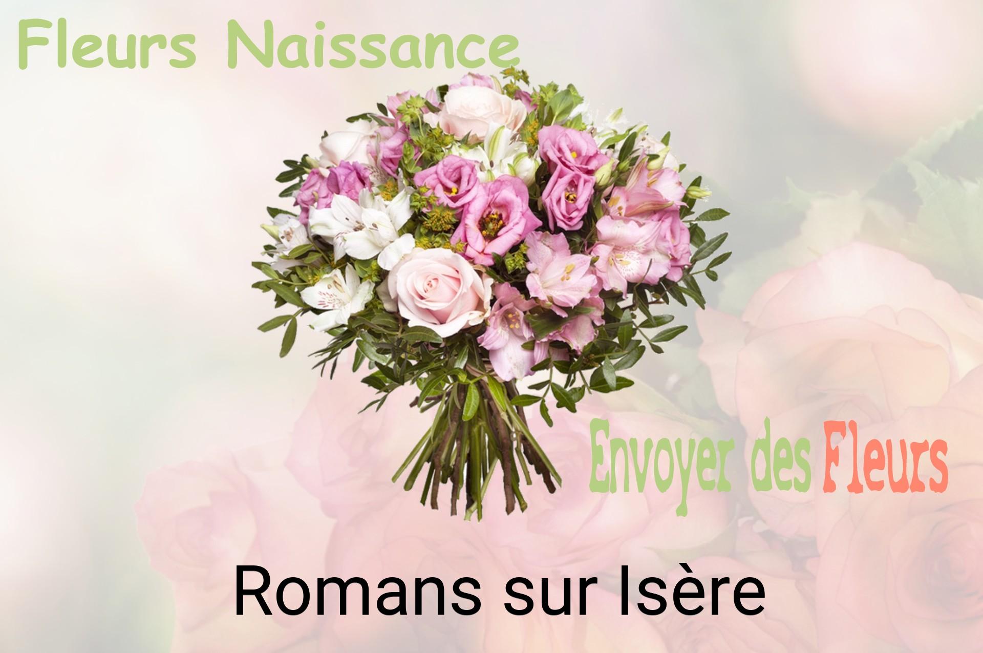 Bouquet de fleurs de naissance livré à Romans-sur-Isère
